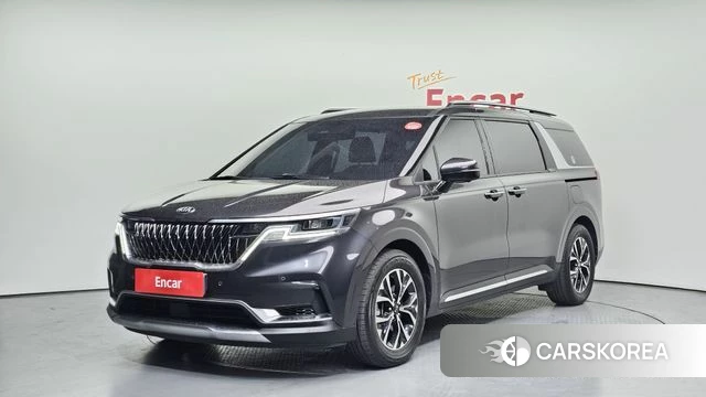 Kia Carnival 4th generation 2021 Серый из Кореи