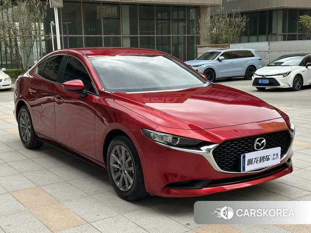Mazda 3 2021 Красный из Китая