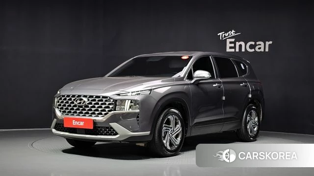 Hyundai The New Santa Fe 2021 Серый из Кореи