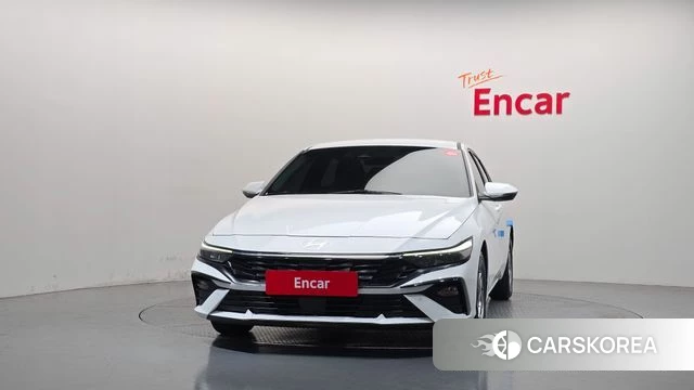 Hyundai The New Avante (CN7) 2024 Белый из Кореи