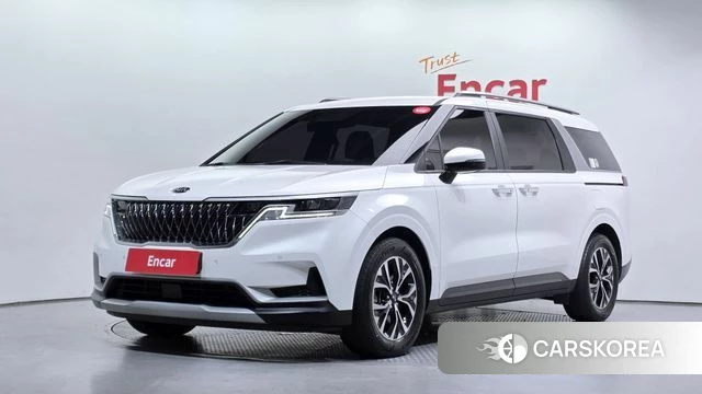 Kia Carnival 4th generation 2021 Белый из Кореи