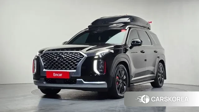 Hyundai Palisade 2021 Черный из Кореи