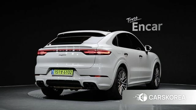 Porsche Cayenne (PO536) 2023 Серебристо-серый из Кореи