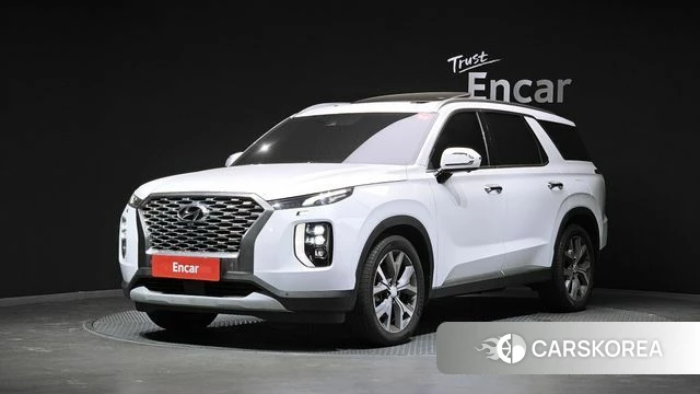 Hyundai Palisade 2019 Белый из Кореи