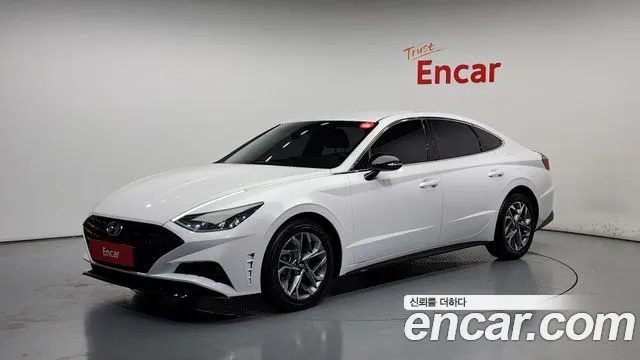 Hyundai Sonata (DN8) 2020 Белый из Кореи