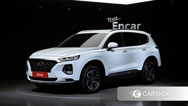 Hyundai Santa Fe TM 2018 Белый из Кореи