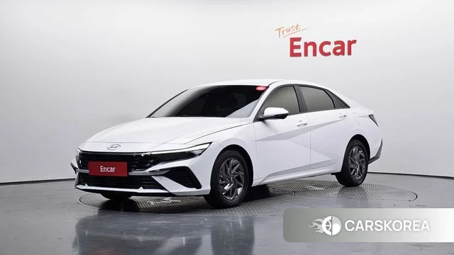 Hyundai The New Avante (CN7) 2023 Белый из Кореи, фото 2