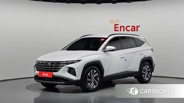 Hyundai Tucson Hybrid (NX4) 2022 Белый из Кореи