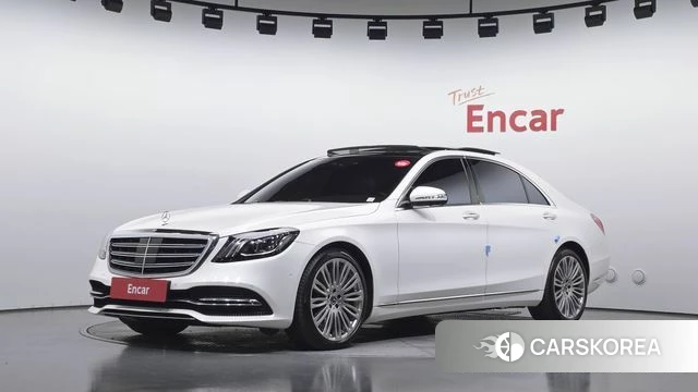 Mercedes-Benz S-Class W222 2018 Белый из Кореи