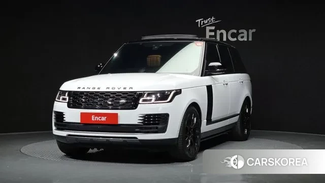 Land Rover Range Rover 4th Generation 2021 Белый из Кореи