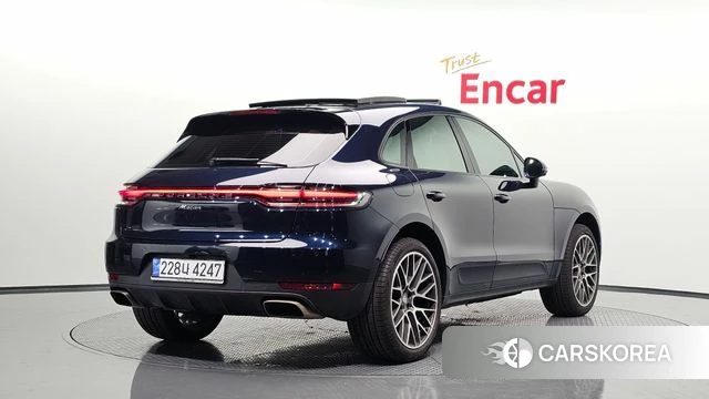 Porsche Macan 2021 Синий из Кореи