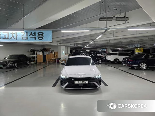 Hyundai The New Avante Hybrid (CN7) 2025 Белый из Кореи