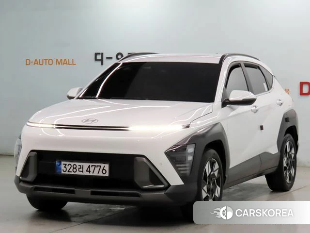 Hyundai Kona Hybrid (SX2) 2023 Белый из Кореи