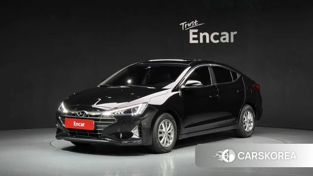 Hyundai The New Avante AD 2018 Черный из Кореи