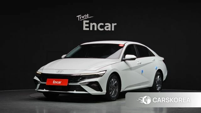 Hyundai The New Avante (CN7) 2024 Белый из Кореи