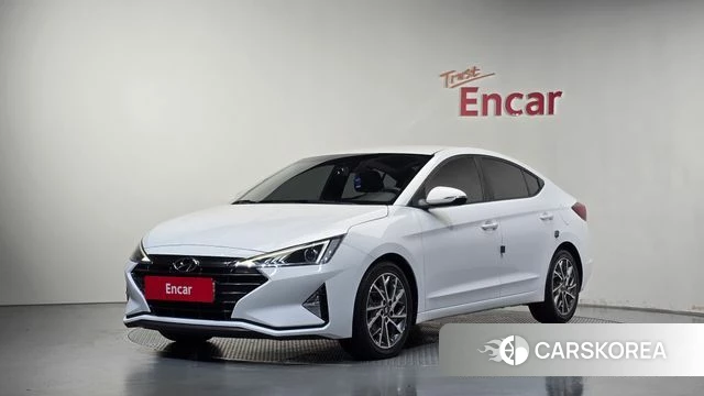 Hyundai The New Avante AD 2019 Белый из Кореи