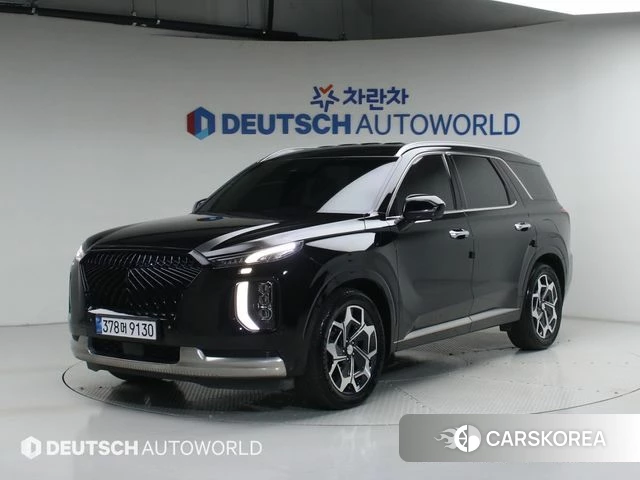 Hyundai Palisade 2022 Черный из Кореи