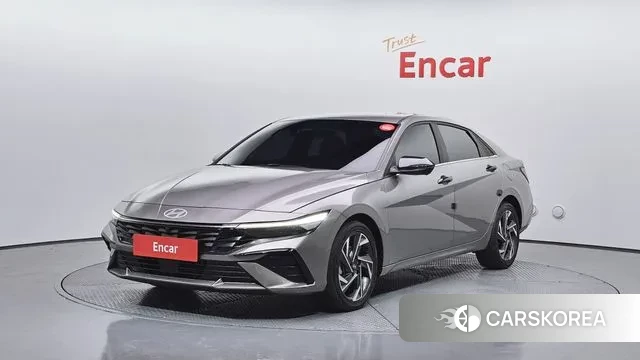 Hyundai The New Avante (CN7) 2023 Серебряный из Кореи