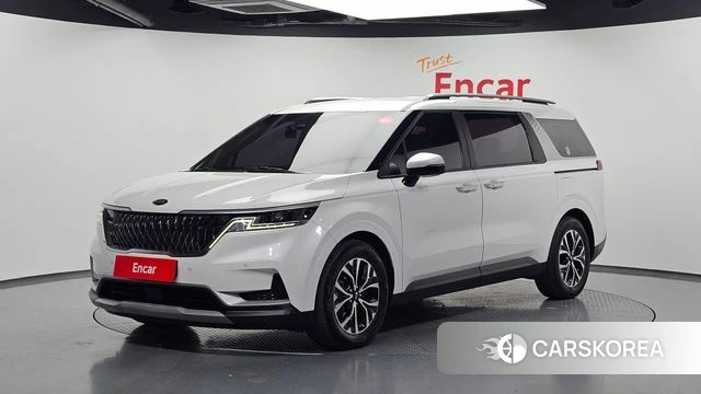 Kia Carnival 4th generation 2021 Белый из Кореи
