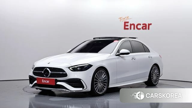 Mercedes-Benz C-Class W206 2023 Белый из Кореи
