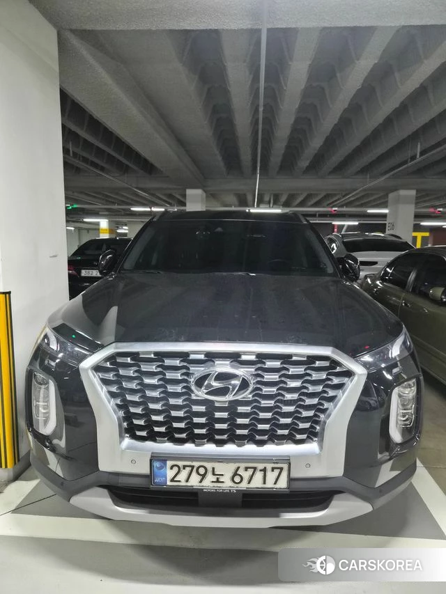 Hyundai Palisade 2021 Черный из Кореи