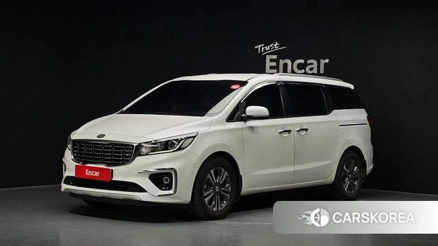 Kia The New Carnival 2020 Белый из Кореи