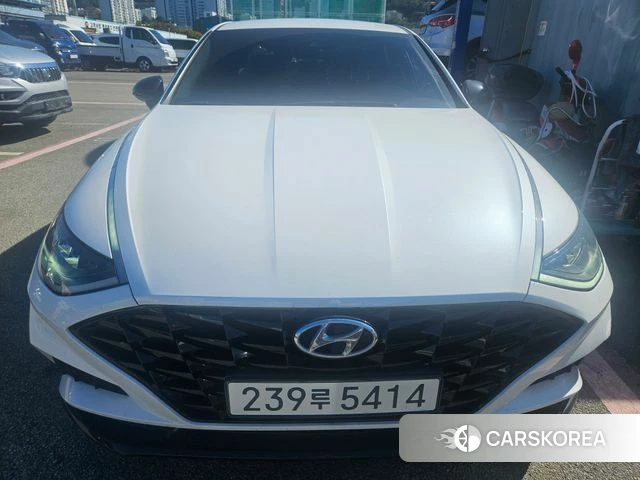 Hyundai Sonata (DN8) 2021 Белый из Кореи