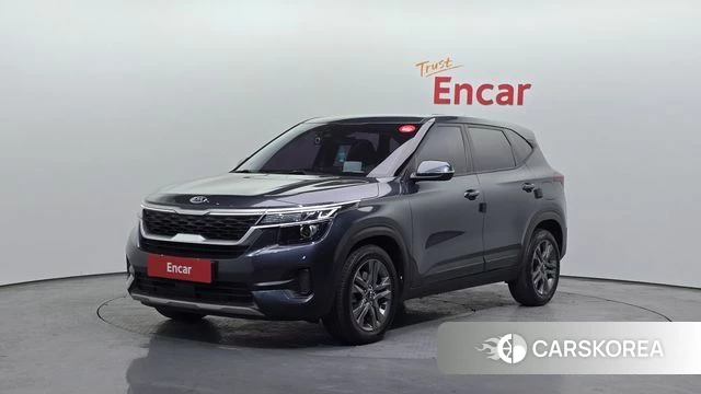 Kia Seltos 2019 Серый из Кореи