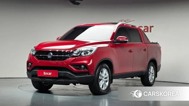 Ssangyong Rexton Sports 2018 Красный из Кореи