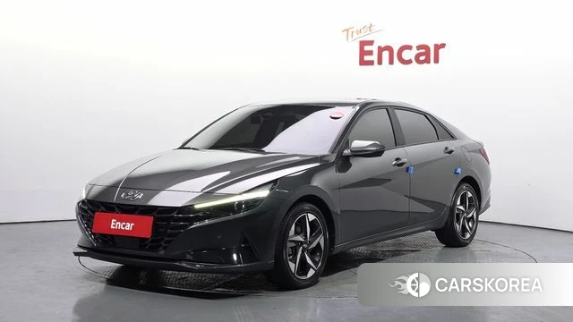 Hyundai Avante (CN7) 2023 Серый из Кореи