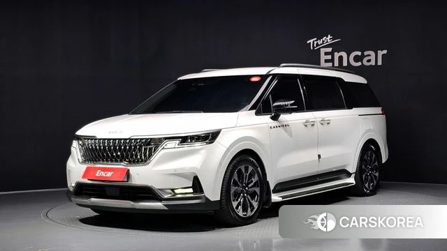 Kia Carnival 4th generation 2023 Белый из Кореи