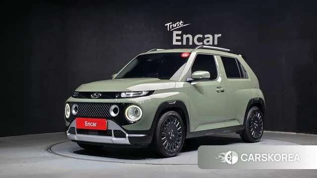 Hyundai Casper 2022 Темно-зеленый из Кореи