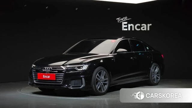 Audi A6 (C8) 2022 Черный из Кореи