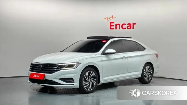 Volkswagen 7th Generation of Jetta 2021 Белый из Кореи