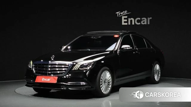 Mercedes-Benz S-Class W222 2020 Черный из Кореи