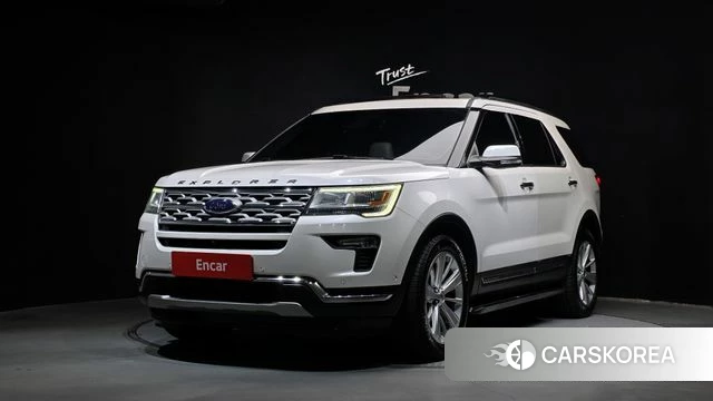 Ford Explorer 2018 Белый из Кореи