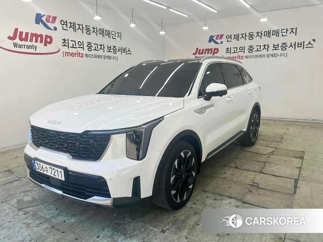 Kia The New Sorento 4th Generation 2023 Белый из Кореи
