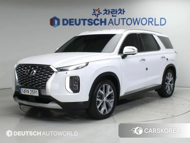 Hyundai Palisade 2020 Белый из Кореи