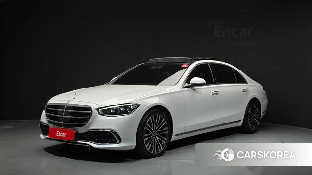 Mercedes-Benz S-Class W223 2024 Белый из Кореи