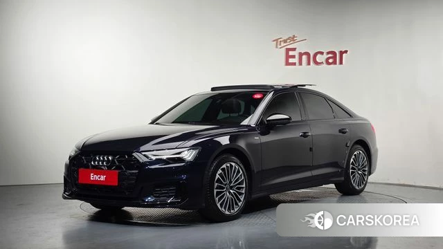 Audi A6 (C8) 2025 Синий из Кореи