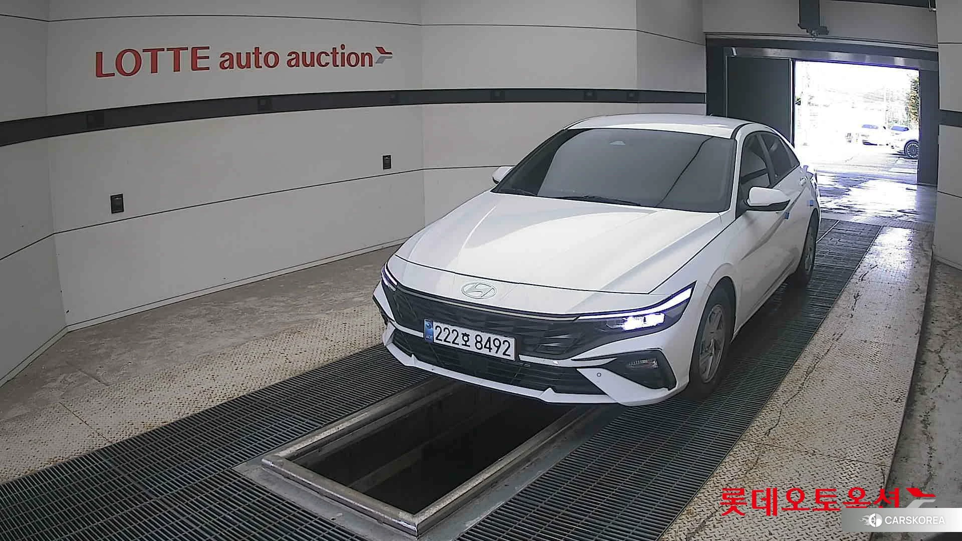 Hyundai Avante 2025 Atlas White из Кореи