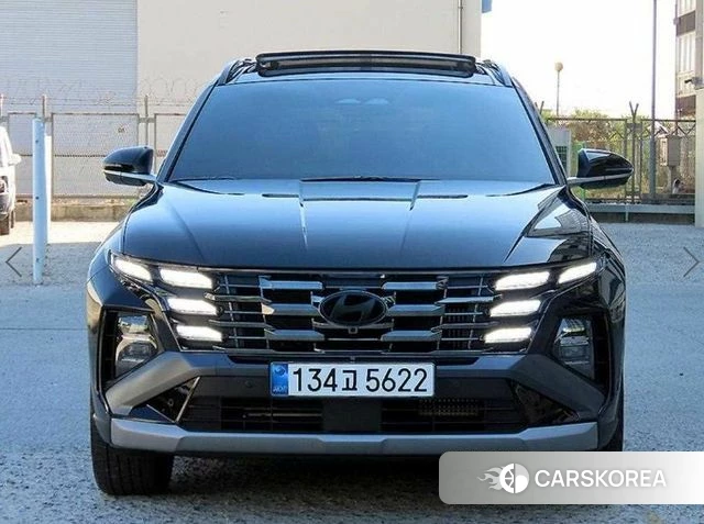Hyundai The New Tucson Hybrid (NX4) 2024 Черный из Кореи