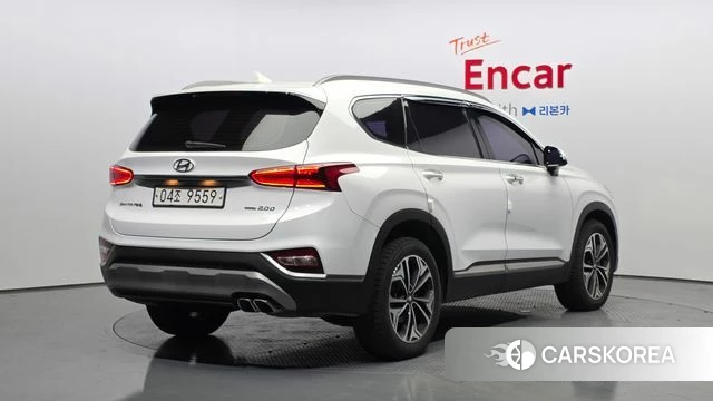 Hyundai Santa Fe TM 2018 Белый из Кореи