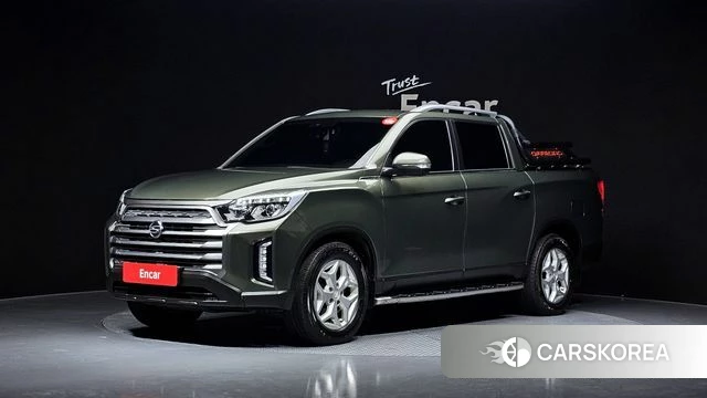 Ssangyong The New Rexton Sport 2022 Светло-зеленый из Кореи