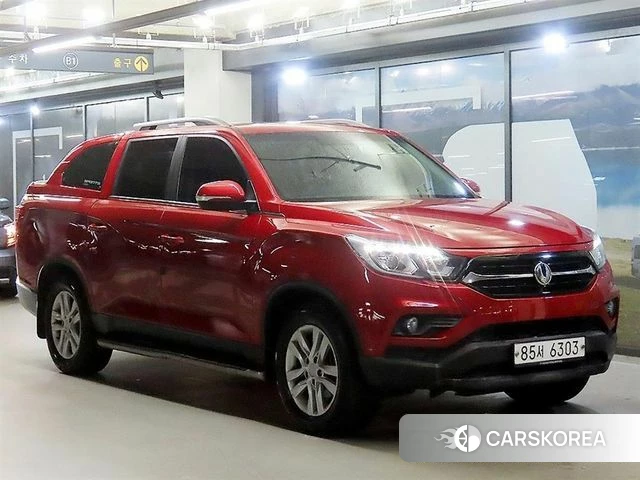 Ssangyong Rexton Sports 2018 Красный из Кореи