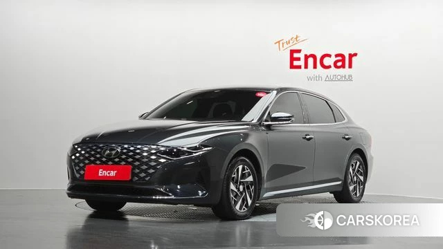 Hyundai The New Grandeur IG Hybrid 2021 Серый из Кореи