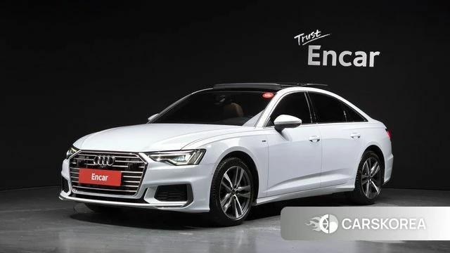 Audi A6 (C8) 2022 Белый из Кореи