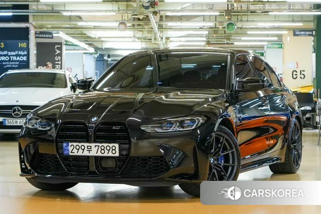 BMW M3 (G80) 2023 Черный из Кореи