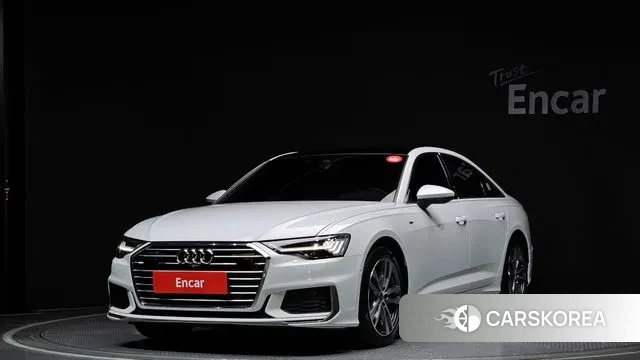 Audi A6 (C8) 2023 Белый из Кореи