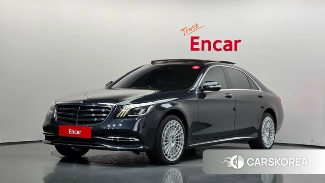 Mercedes-Benz S-Class W222 2019 Синий из Кореи
